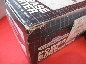 Sega Genesis Console Power Base Convertor Sega Master System Near Complete w/Box