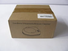 Portable Ultrasonic Braces Mouthguard Jewelry Cleaner Mini Small Travel Size NEW