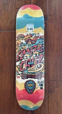 Santa Cruz Killer Acid X Skateboard Deck New Sealed Size 8.0 Skate Deck