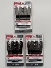 Diablo DOU125BF3 1.25'' Universal Fit Bi-Metal Oscillating Blades For Metal