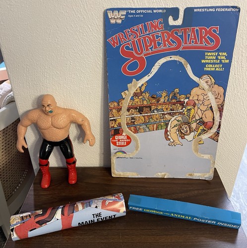 WWF LJN Wrestling Superstars George The Animal Ste...