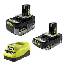 RYOBI ONE 18V Starter Kit w/2.0Ah 4.0Ah Battery and Charger