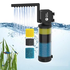 Aquarium Filter for 10-40 Gallon Aquariums, Fish Tank Filters Turtle Filter I