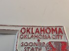 Vintage Oklahoma Sooner State Rubber Refrigerator Magnet — photo 2