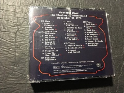 The Closing of Winterland: December 31, 1978 by Grateful Dead (CD