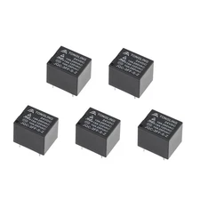 5X JQC-3FF-S-Z DC 24V Coil SPDT 5 Pin PCB Electromagnetic Power Relay