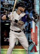 2020 Topps Chrome #27 Christian Walker Prism Refractor