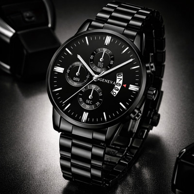 Waterproof Men Watch Stainless Steel Quartz Luminous Classic Business Wristwatch