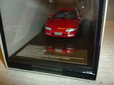 ハイストーリー 1/43 MAZDA MX-6 2500 V6 （1992） MAZDA MX-6 2500 V6 (1992) Caribbean Blue Metallic | HLJ.com
