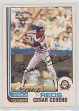 1982 O-Pee-Chee Cesar Cedeno #48 0q3