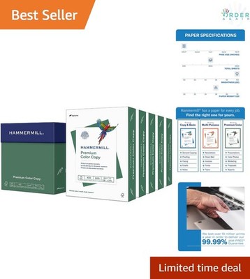Printer Paper  Color Copy 28 lb 8.5 x 11 2500 Sheets Bright White