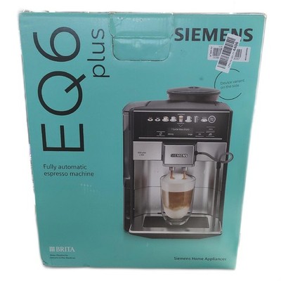 SIEMENS EQ6 plus S300 Vollautomatische Espressomaschine mit Mahl - Unvollständig