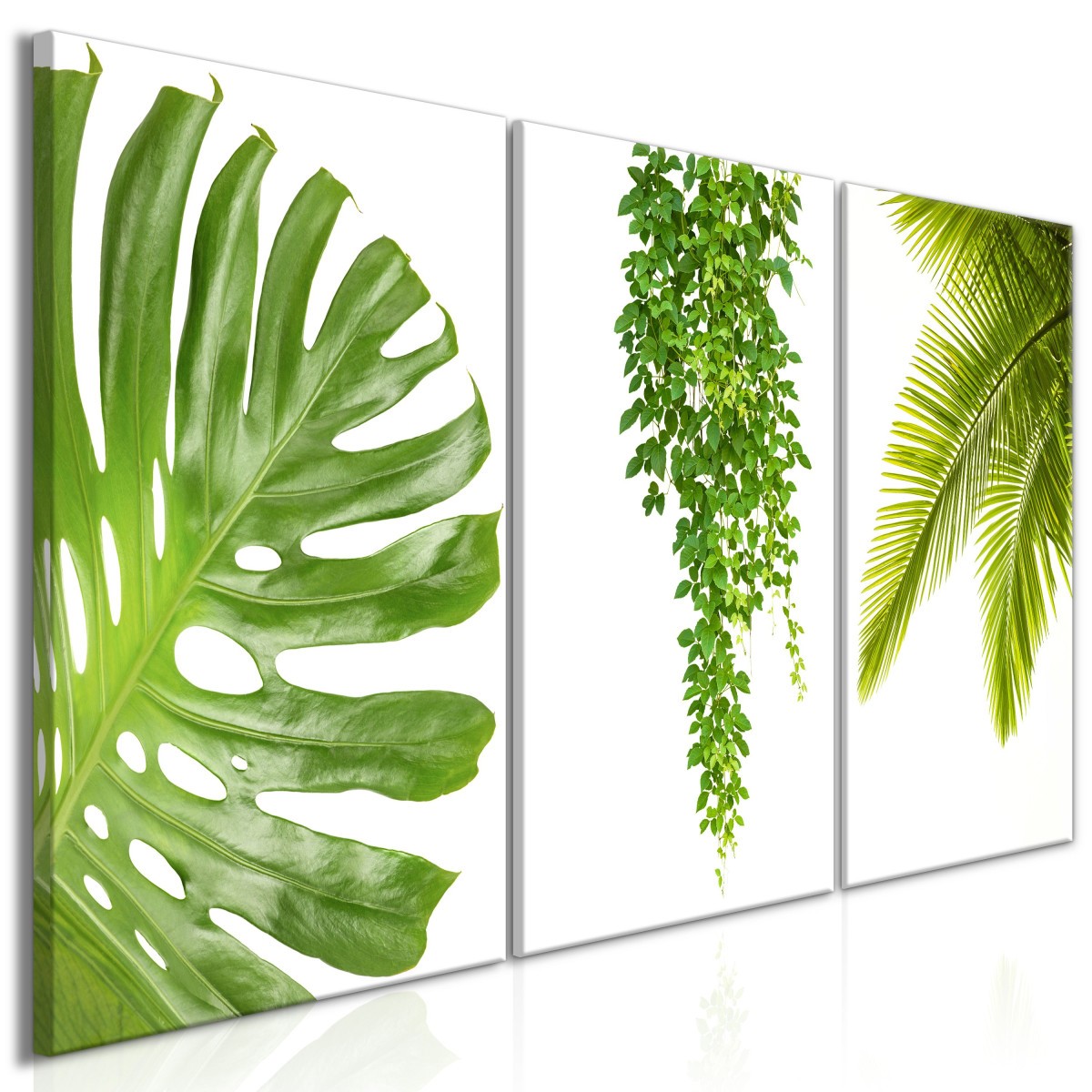 Tableau Palm Trees Toile Premium 3 Panneaux décoration de luxe