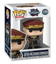Astra Militarum Commisar #1289 Warhammer 40 Funko Pop box and figure