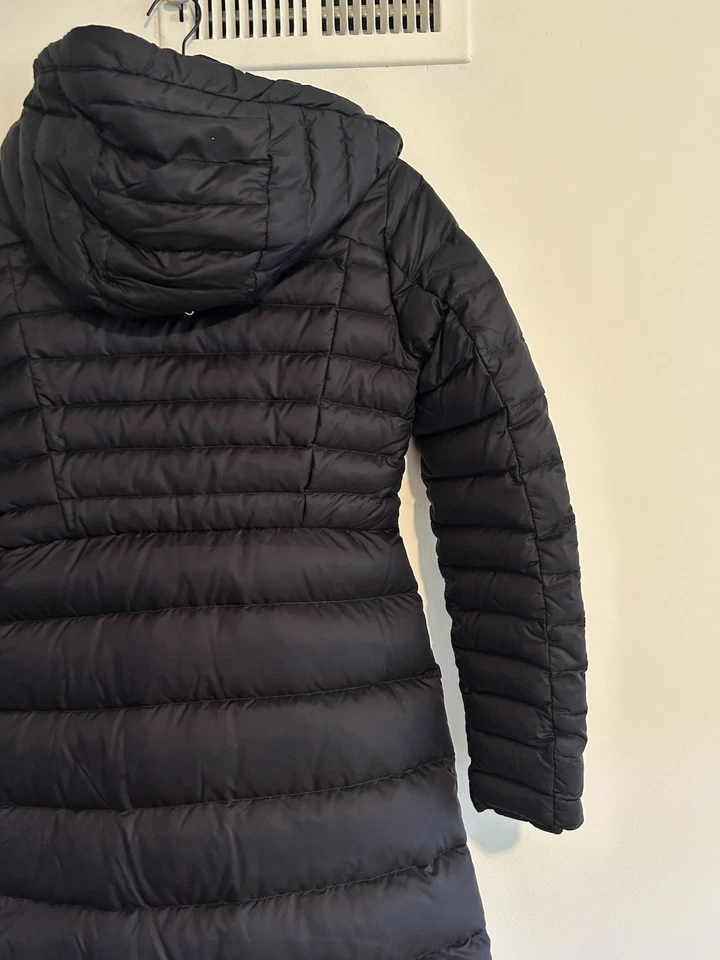 Chaqueta Larga Lululemon Pack It Down Azul Marino Verdadero Talla 4 Abrigo Puffer Con Capucha Foto 4 de 4