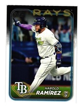 2024 Topps #256 Harold Ramírez Tampa Bay Rays