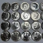 1965 Kennedy 40% Silver Half Dollar 1 Roll $10 FV 20 Coins Uncirculated