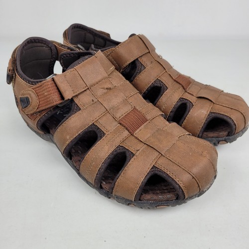 Nunn Bush Walk Men’s Sandal Rio Bravo Fisherman Shoe Brown 84799-240 Size 8M