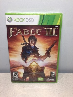 NEW Fable III (Microsoft Xbox 360, 2010) Brand New & Factory Sealed 