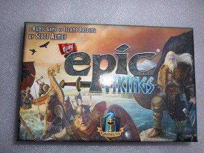 Brettspiel TINY EPIC VIKINGS 2 - 4 Spieler Abenteuer/Strategie von Gamlyn Engl.