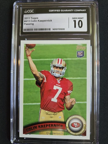 2011 Topps - Colin Kaepernick #413 Passing (RC)