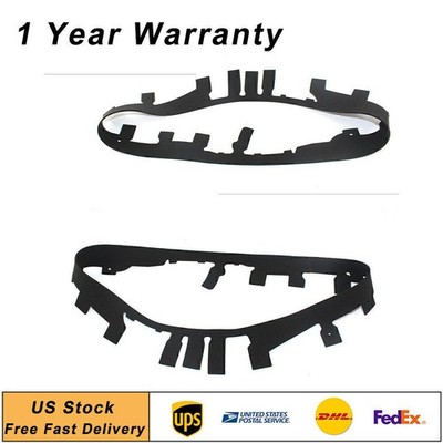 Pair Headlight Lens Trim Gaskets Replacement Left & Right for Corvette C6 05-13
