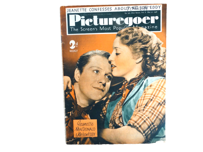 Picturegoer – May 21, 1938 – Jeanette MacDonald/Nelson Eddy