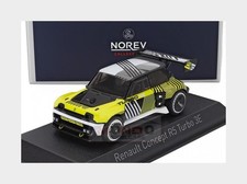 1:43 NOREV Renault R5 Turbo 3E E-Tech 2024 Black Yellow NV517969 Model