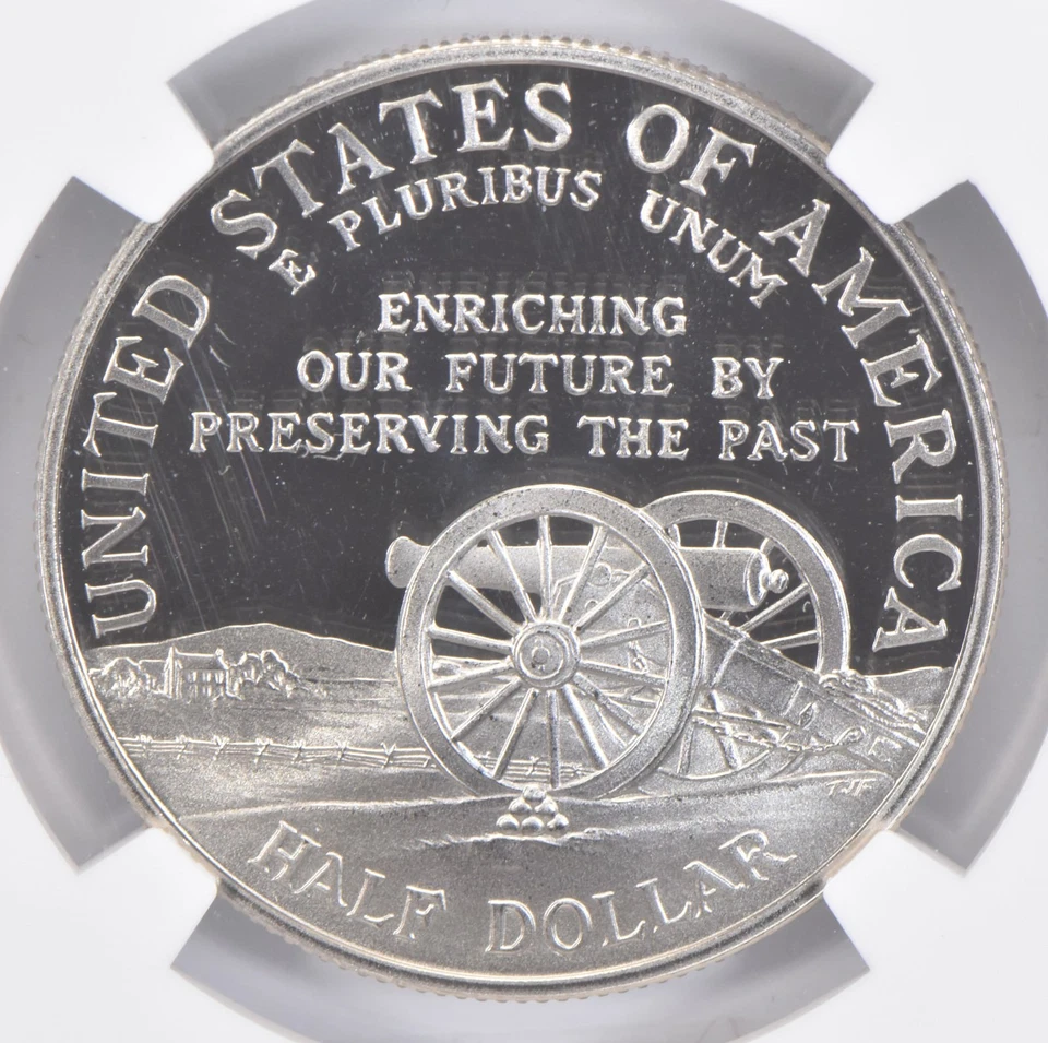 1995-S Civil War Battlefield Commemorative Half Dollar PF70 UC NGC *6857 - Image 4 of 4
