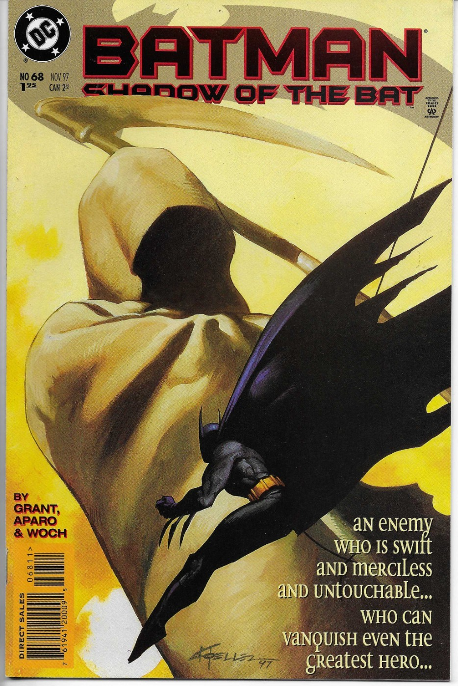 BATMAN - SHADOW OF THE BAT (1992) #68 - Back Issue (S)