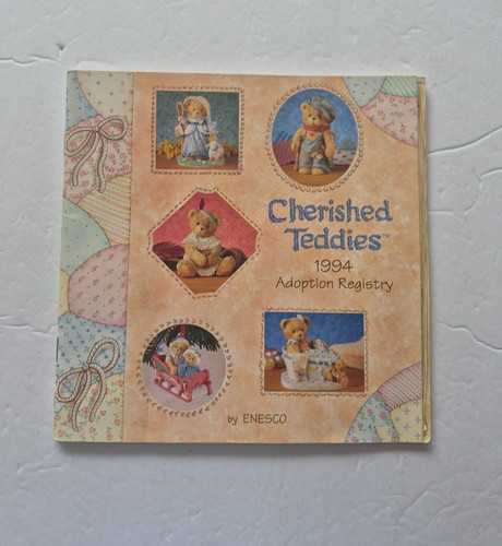 Cherished Teddies 1994 Adoption Registry Book