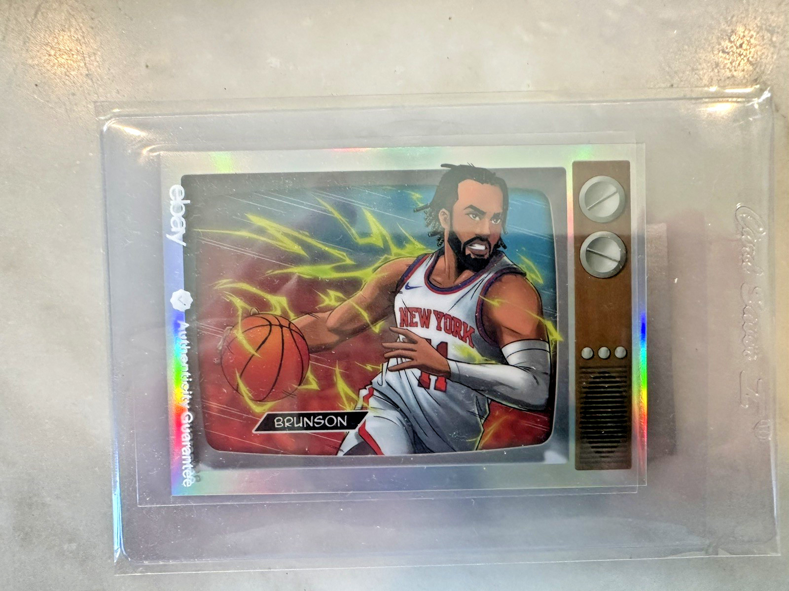 2025-26 BOWMAN JALEN BRUNSON NBA ANIME CASE HIT SP #NBA-A2 NEW YORK KNICKS