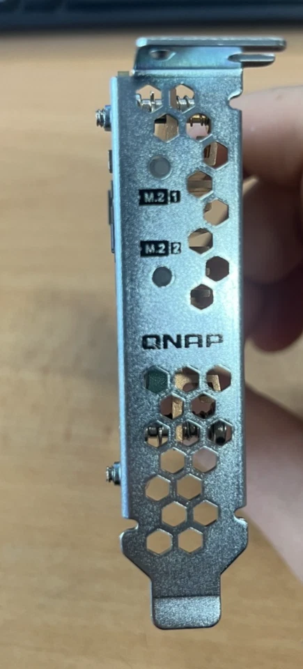 QM2-2P-344 QNAP Dual M.2 PCIE NVMe SSD Expansion Card For QNAP NAS - Image 3 of 4