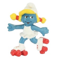 Schleich  Smurfs figurine - Smurfette on roller skates 20126 