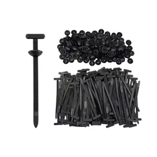 150Pcs Nylon Universal Cable Tie Buckle Ziploc Pro, Zipper Clips for Cars, T ...