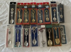 Souvenir Collector Spoons Lot of 16