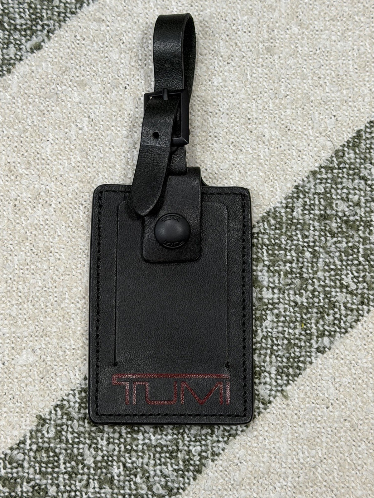 Tag Travel Bag Id Holder Buckle Strap Used Accessory