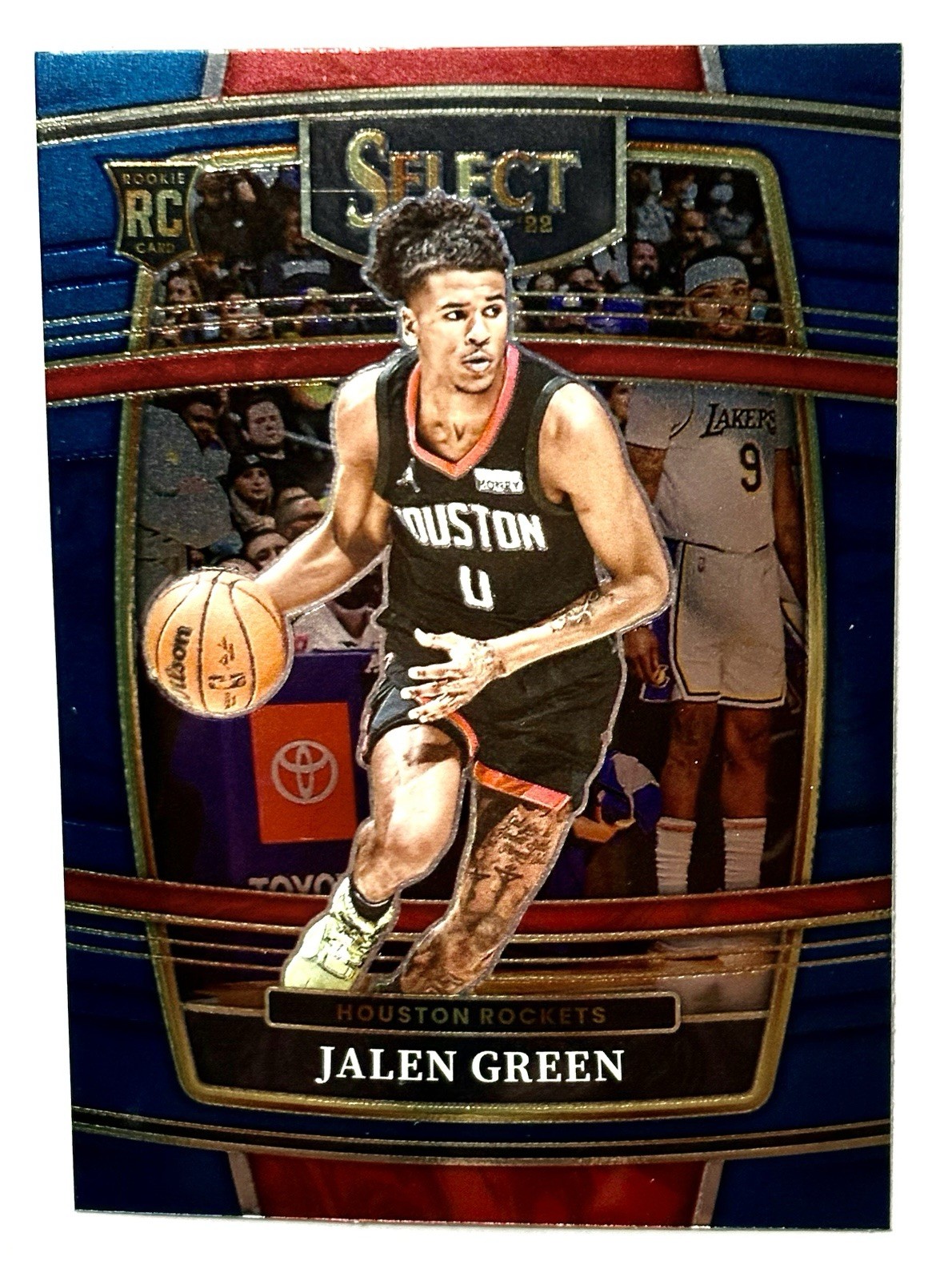 2021-22 Panini Select - Concourse Jalen Green #7 Blue Prizm (RC)