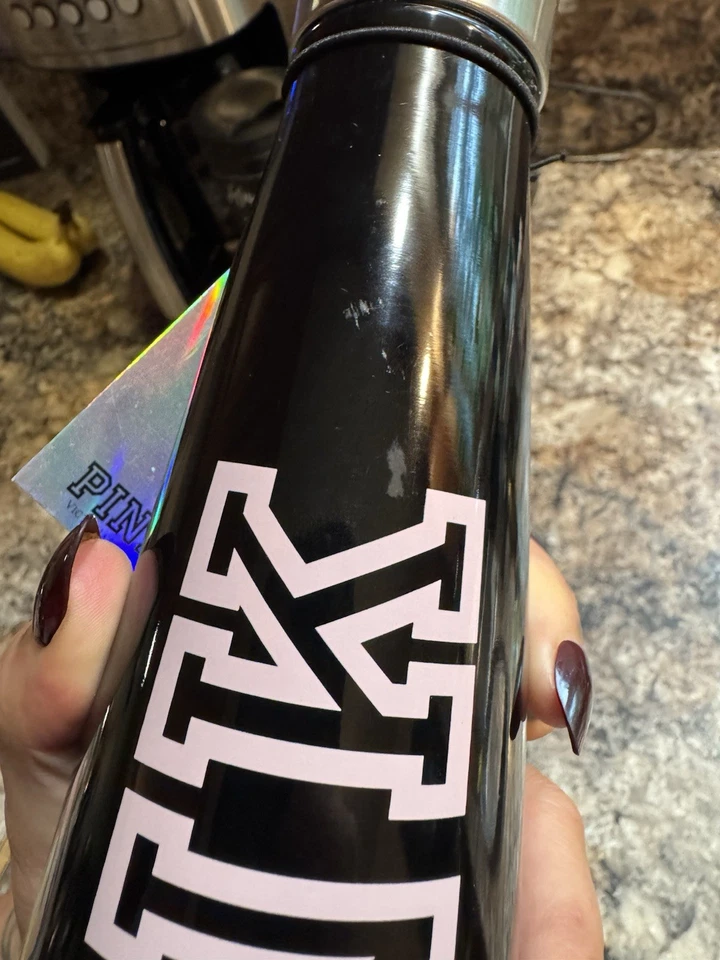 Victoria's Secret розовый из нержавеющей стали изолированная бутылка для воды 15 унций глоток от Swell - Изображение 4 из 4