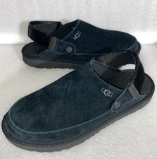 UGG Goldenstar Clog Shoes Black US Size 5 Slip On With Strap