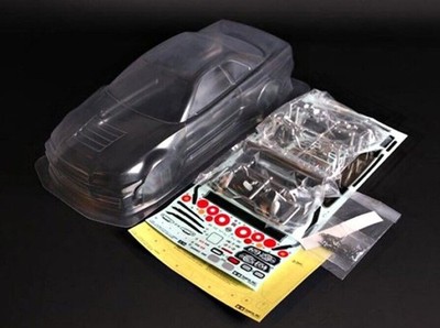 Tamiya 51246 Nismo R34 GT-R Z-Tune Karosserieteile Set, (TT01/TT02/TT01D/TT02D), Neu in OVP