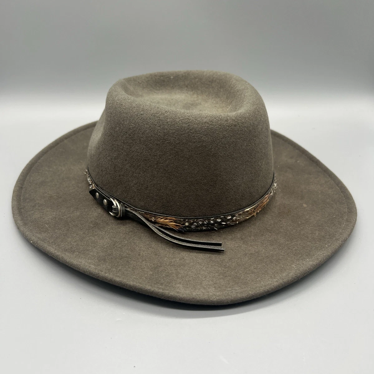 Vintage Golden Gate Hat Company 100% Wool Fedora Hat Gray Medium Vintage Golden Gate Hat Company 100% Wool Fedora Hat Gray 7  main image 3