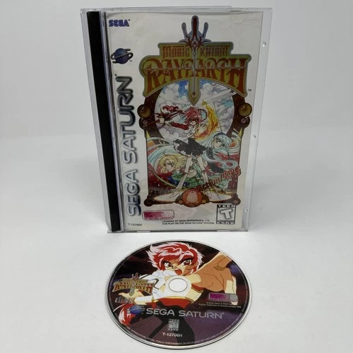 Magic Knight Rayearth Sega Saturn Working Designs CIB w/Reg Card Hikaru Variant!