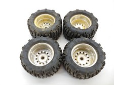 4x Imex Swamp Dawg Monster Truck Tires On 17mm Hex Wide-offset Wheels Used 4x Imex Swamp Dawg Monster Truck Tires On 17mm Hex Wide-offset Wheels Used