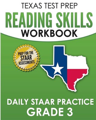 Texas Test Prep Reading Skills Workbook Daily Staar Practice Grade 3  NEW