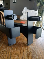 Barbell Safety Catches Squat Rack Safety Arm Spotter Fit for 2.36x2.36 Power ...