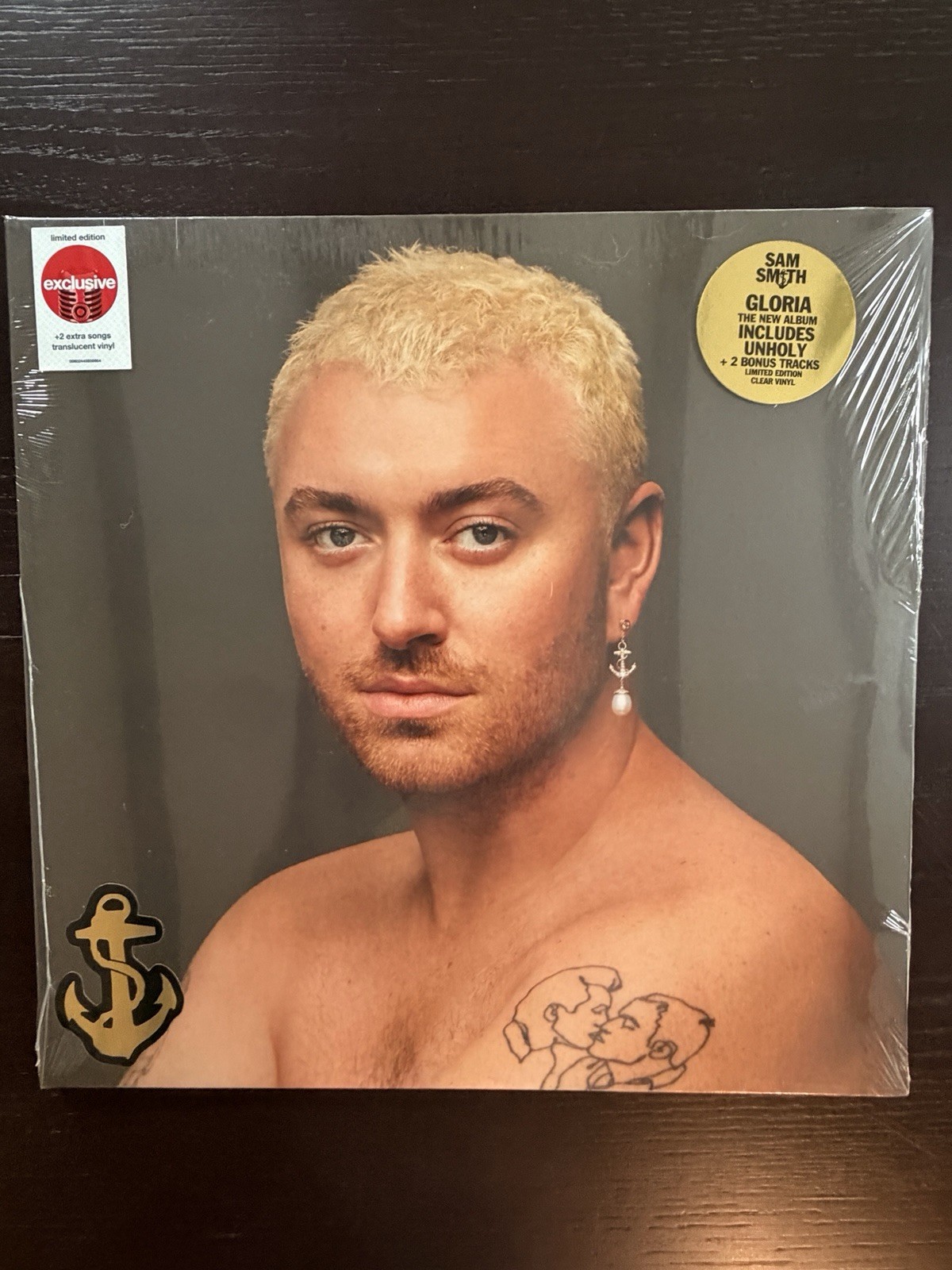 SAM SMITH - GLORIA - LIMITED EDITION TARGET EXCLUSIVE CLEAR VINYL- 2 BONUS SONGS