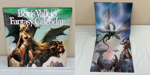 Boris Vallejo Fantasy Calendars From 1983-2009 Lot of 21 READ Vintage - Picture 2 of 23