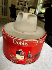Dobbs 40 Fourty Fedora size 7-3/8 in mint vintage condition nicer Stetons 100