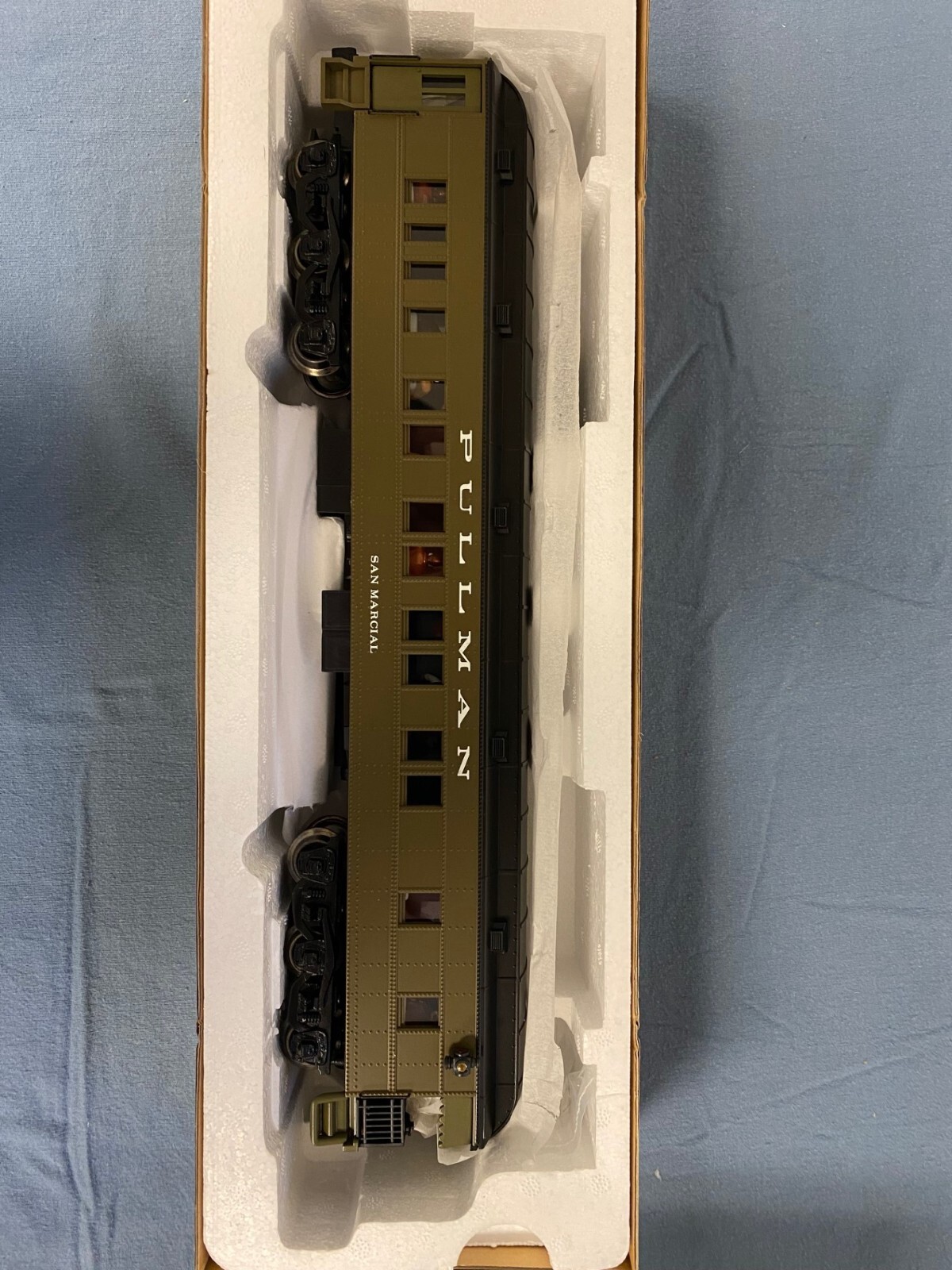 O Gauge Passenger Car Quantity 4 K Line Army Troop Train Cars K4899B in boxes eBay